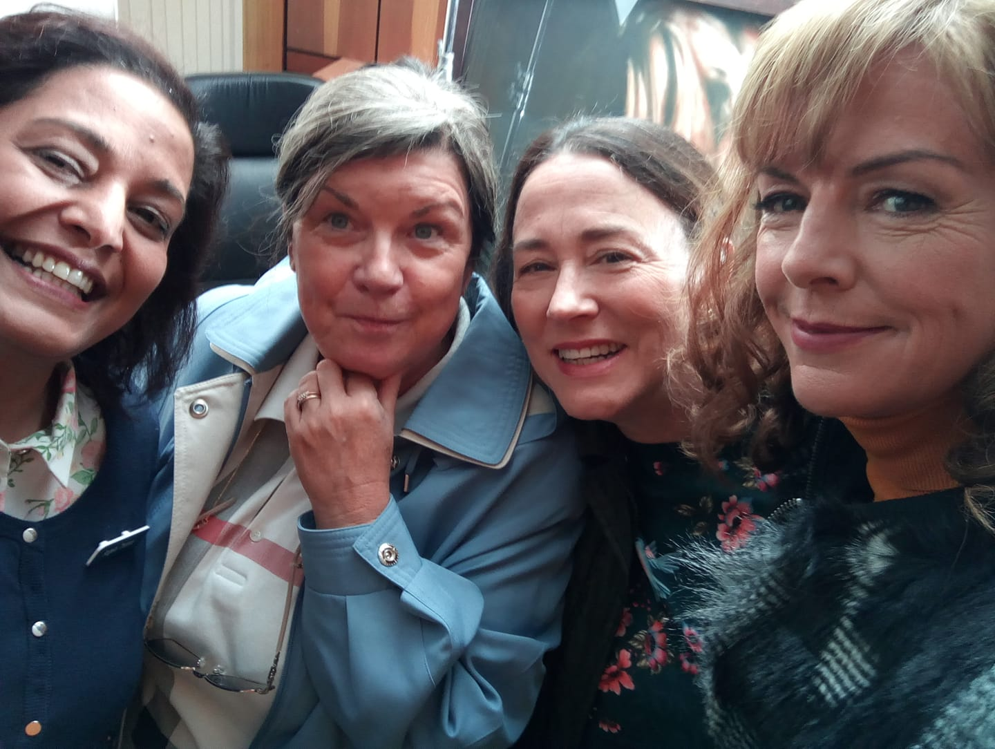 Lubna Kerr, Elain C Smith, Arabella Weir and Doon Mackichan